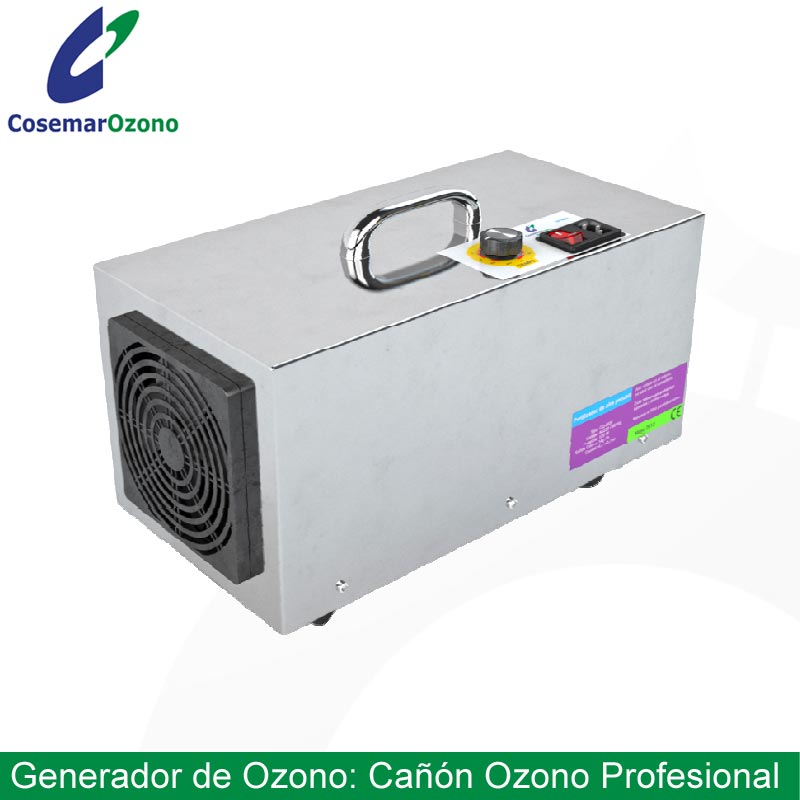 Generador de Ozono profesional para desinfectar ambiente