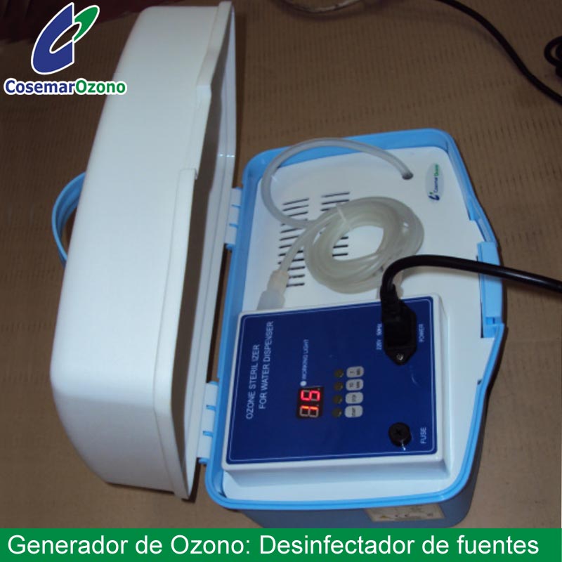 ✓ Generadores de Ozono, desinfección con ozono